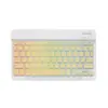 Teclado de celular teclado externo com mouse teclado retroiluminado teclado fonético bluetooth kit teclado e mouse para tablet