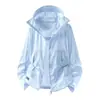 Novedad Primavera/Verano 2026 Estilo Montaña al Aire Libre Ropa Funcional con Protección Solar para Mujer de Seda de Hielo Protección UV Transpirable Chaqueta Protectora Solar para Hombre