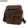 Bolsa de Ombro de Lona Retrô Bolsa para Câmera de Fotografia Bolsa Transversal Masculina Venda Direta da Fábrica Bolsa Masculina Estilo Europeu e Americano Pequena Bolsa de Mensageiro Bolsa de Peito