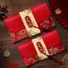 Bolsas de Sobre Rojo para el Éxito en los Exámenes Infantiles, Nuevo Modelo 2026 para Cumpleaños, Ceremonia de Mayoría de Edad, Sobres Bordados para Dinero de la Suerte