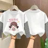 Camiseta de manga larga para niña, nuevo modelo otoño 2026, camiseta básica para niños, top súper elegante de imitación de dos piezas para niñas