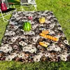 Fabricante Especializado en Tapetes de Picnic para Exteriores, Estilo Pintura al Óleo, Atmósfera Retro Americana, Estilo de Campamento, Tapetes Espesos para Salidas, Tapetes de Playa