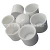 Manguito de tubo de PVC blanco de 16 mm, tapa de tubo de plástico, manguito protector de tubo de acero, manguito de tubo redondo