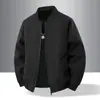 Chaqueta Casual para Exteriores de Primavera y Otoño Chaqueta Sencilla de Color Sólido Chaqueta 668 Moda Casual Chaqueta Sencilla Estilo Nuevo