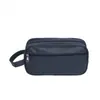 Nova necessaire masculina em PU texturizado, bolsa de mão para cosméticos, ideal para viagens e atividades ao ar livre, bolsa de mão portátil e impermeável.