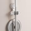 Soporte para Mopa con Ventosa, Gancho para Mopa Doméstico de Baño sin Taladro, Pinza de Montaje en Pared, Estante para Mopa Fuerte sin Rastro