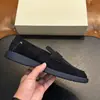 Mocasines de ante STN con suela blanda, slip-on casual, zapatos planos casuales transfronterizos europeos y americanos para hombre