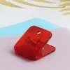 Clips Acrílicos Multicolores de Venta Caliente Transfronterizos para Cuadernos, Clips para Esquinas de Documentos y Hojas de Examen, Clips para Bordes de Costura, Clips Cuadrados Pequeños para Documentos