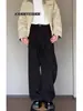 Pantalones para hombre Cleanfit Margiela, primavera y otoño, con un tacto fluido y de alta gama, pantalones de pierna ancha, estilo American high street, pantalones que estilizan