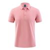 Camiseta Polo de Verano de Manga Corta con Solapa para Hombre, Negocios, Algodón Piqué para Hombre, Logotipo Personalizado Impreso, Ropa de Trabajo, Lujo Accesible