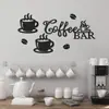 Metal Hierro Taza de Café Decoración de Pared Letrero de Arte Decoración de Pared de Taza de Café Manualidades Pared de Fondo Pared de Cocina Colgante de Pared Silueta