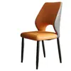 Cadeira de Jantar Casa Moderna Simples Cadeira de Luxo Leve Cadeira com Encosto Cadeira para Mesa de Jantar Nórdica Cadeira para Restaurante de Café Hotel Banco Metal