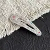 Un Nuevo Pasador de Acetato Estilo Coreano de Lan con Pedrería de Colores Vintage, Pinza BB para Mujer, Pinza Lateral para Cabello Suelto, Pinza para Flequillo, Accesorio para el Cabello, Pasador