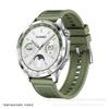 Adequado para Huawei GT4 pulseira de fita composta de nylon Spruce Green 22mm pulseira de relógio composta de nylon e silicone gt4