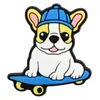 Los 100 Clips para Bolígrafo de Plástico Suave de PVC con Forma de Perro Más Vendidos de Amazon Accesorios Decorativos Dibujos Animados Clips para Bolígrafo de Punta Redonda
