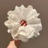 Elástico de Cabelo Estilo Relaxado, Acessório de Cabelo Grande Estilo Coreano, Prendedor de Cabelo de Luxo para Meninas, Corda de Cabelo, Elástico de Cabelo, Acessório de Cabelo