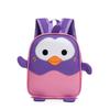 Mochila escolar para niños de 2 a 6 años con diseño de pingüino, impermeable, ideal para guarderías.