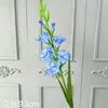 Arranjo de Flores Artificiais Azuis de Luxo para Casamento Arranjo Floral DIY Arranjo de Flores para Janela de Shopping Center ao Ar Livre Paisagismo com Flores Artificiais