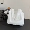 Nova Bolsa Tote Jacquard Bordada Rosa Estilo Coreano Ins de Verão Simples para Estudantes Universitários e Uso Diário para Mulheres