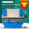 Máquina de dobrar WC67Y-40X2500 máquina de dobrar CNC hidráulica máquina de dobrar 2,5 m dobra de aço inoxidável
