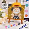 20*20 Desenho Animado Pintura a Óleo Digital DIY Colorir Pintura Decorativa Genshin Flor Pintura a Óleo Pintura a Óleo Digital Infantil Atacado