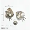 Vendas Diretas de Fábrica Transfronteiriça Liga de Camélia Pérola Flor Óleo Gotejado Borboleta Roupas Acessórios DIY Roupas de Verão Saias Broche