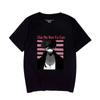 Camisa de verão jujutsu kaisen com gola redonda, camiseta para meninos e meninas, tamanho europeu, entrega em peça única