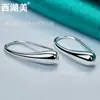 Pendientes de Clip de Gota de Agua Pendientes de Plata Pendientes de Mujer Joyería Joyería Belleza del Lago Oeste