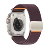 Modelo Novo de Fábrica Adequado para Apple Applewatch S11/10/9/8/7 Pulseira de Relógio Nylon Trançado Elástico Fivela Magnética
