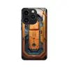 Funda Mecánica para Teléfono de Tecnología Futura Transfronteriza para iPhone 17 Estilo Fresco para Hombre Apple 16/15Pm Funda de Vidrio Anticaídas