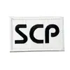 Bordado velcro armband táctica de moral fundación scp insignia de equipo club pegatinas bordadas para planchar en uniforme