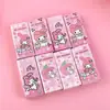 Notas Adhesivas de Mascotas Lindas, Notas Adhesivas Reutilizables, Notas Adhesivas Combinadas de Kuromi, Notas Adhesivas Grandes Estilo Libro, Cuaderno Planificador