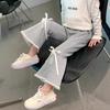 Pantalones de Niña Primavera y Otoño 2025 Nuevos Elegantes Pantalones Largos Infantiles de Otoño Casual para Bebé Niña Pantalones de Campana de Otoño