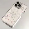 Fuegos Artificiales Coloridos Manzana 17PROMAX Funda para Teléfono iPhone16/15/14 Funda Espacial 13/12 Transparente 11 Suave