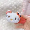 Presilha de Cabelo de Pelúcia Desenho Animado para Meninas, Presilha Grande BB para Estudantes, Presilha Fofa para Franja Lateral, Doce Acessório de Cabelo