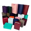 Saco de papel de presente de mão de cor sólida, mancha, multicolorido, joias simples, vinho, vermelho, champanhe, amante, dia das mães