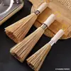Cepillo para ollas cepillo de bambú hecho a mano cepillo de cocina antiguo para lavar ollas herramienta de limpieza familiar para el hogar