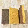 Fabricante de Fonte de Algodão de Celulose de Madeira Esponja de Limpeza de Coco Quadrado de Algodão de Celulose de Madeira Composto Algodão para Lavar Louça Cozinha Esponja de Celulose de Madeira Pano de Limpeza