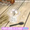 Caja de Embalaje para Taza de Boba de Moda Taza de Boba en Forma de U Taza Desechable para Pastel Transparente Taza para Tarta de Fresa Sundae para Uso Comercial