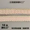 Fita Xiaofeng Cor Mista Fio Dourado e Prateado Fita de Renda Tecida Têxtil Lar Roupas Acessórios para Bagagem Outlet de Fábrica