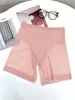 Leggings de Malla Fina Europeos y Americanos Transfronterizos Cintura Media Pantalones de Seguridad Pantalones Moldeadores para Mujer Pantalones Cortos para Mujer Calzoncillos Boxer 4137