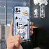 Para Funda de Teléfono Móvil Samsung Bolsa para Tarjetas Linda Divertida para Hombres y Mujeres Texto Cambiable Identificación Personalizada Ranura para Tarjeta de Pareja