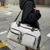 2025 Nueva Bolsa de Viaje Multibolsillos Moderna Casual Separación Seco y Húmedo Bolsa Deportiva para Yoga Nailon Ligera Bolsa Duffel