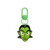Llavero de Goma Suave de Fantasma de Halloween Dibujado Hebilla de Puerta en Forma de 8 en Forma de U Llavero Pinza de Langosta Figura de Muñeco Hebilla Colgante Adorno