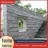 Hubei fábrica de granito bluestone preço placa de fogo piso de pedra aeroporto pequeno quadrado