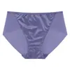 Pantaletas de mujer sin costuras de tiro medio-bajo, alta elasticidad, tela brillante, lujo puro, entrepierna de algodón puro, tangas sexys de corte alto para mujer