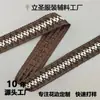 Estilo étnico encaje color retro patrón tejido de diamantes ancho del encaje 2CM textiles para el hogar accesorios de ropa ventas directas de fábrica