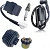 Adequado para kit de bobina de ignição Kawasaki KLF300C caixa CDI regulador de voltagem retificador relé solenoide de partida