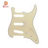 American Standard 8 Agujeros Vintage Tres Sencillos Panel 8 Pines Sencillo Sencillo Guitarra Eléctrica Guardia Pickguard Accesorios
