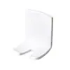 Porta-escova de dentes minimalista, suporte de parede sem furos para escova de dentes elétrica, prateleira de parede para armazenamento de escovas de dentes no banheiro, plástico minimalista